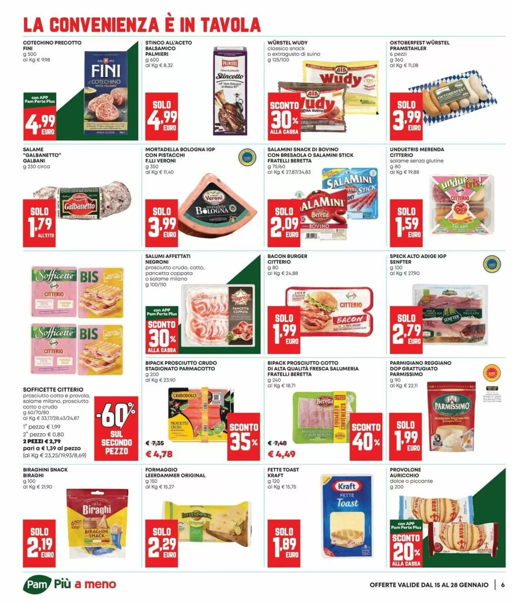 Volantino promozionale Panorama  valide dal 15/01/2026 - Pagina 6.