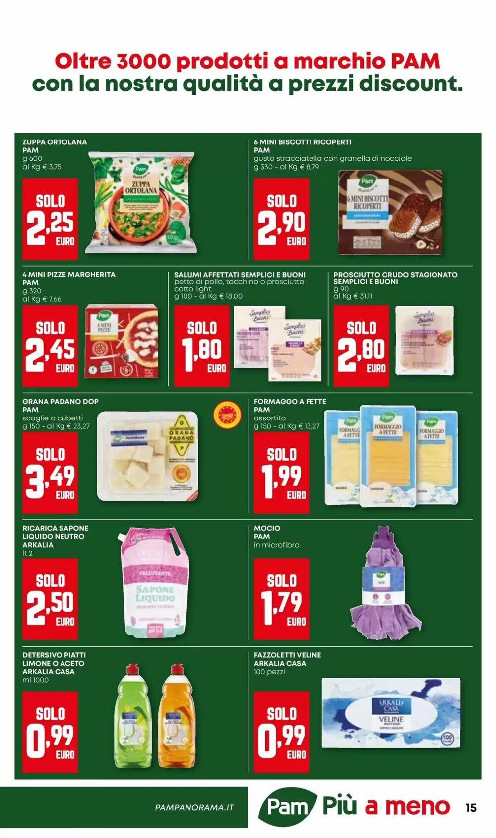 Volantino promozionale Pam  valide dal 15/01/2026 - Pagina 15.