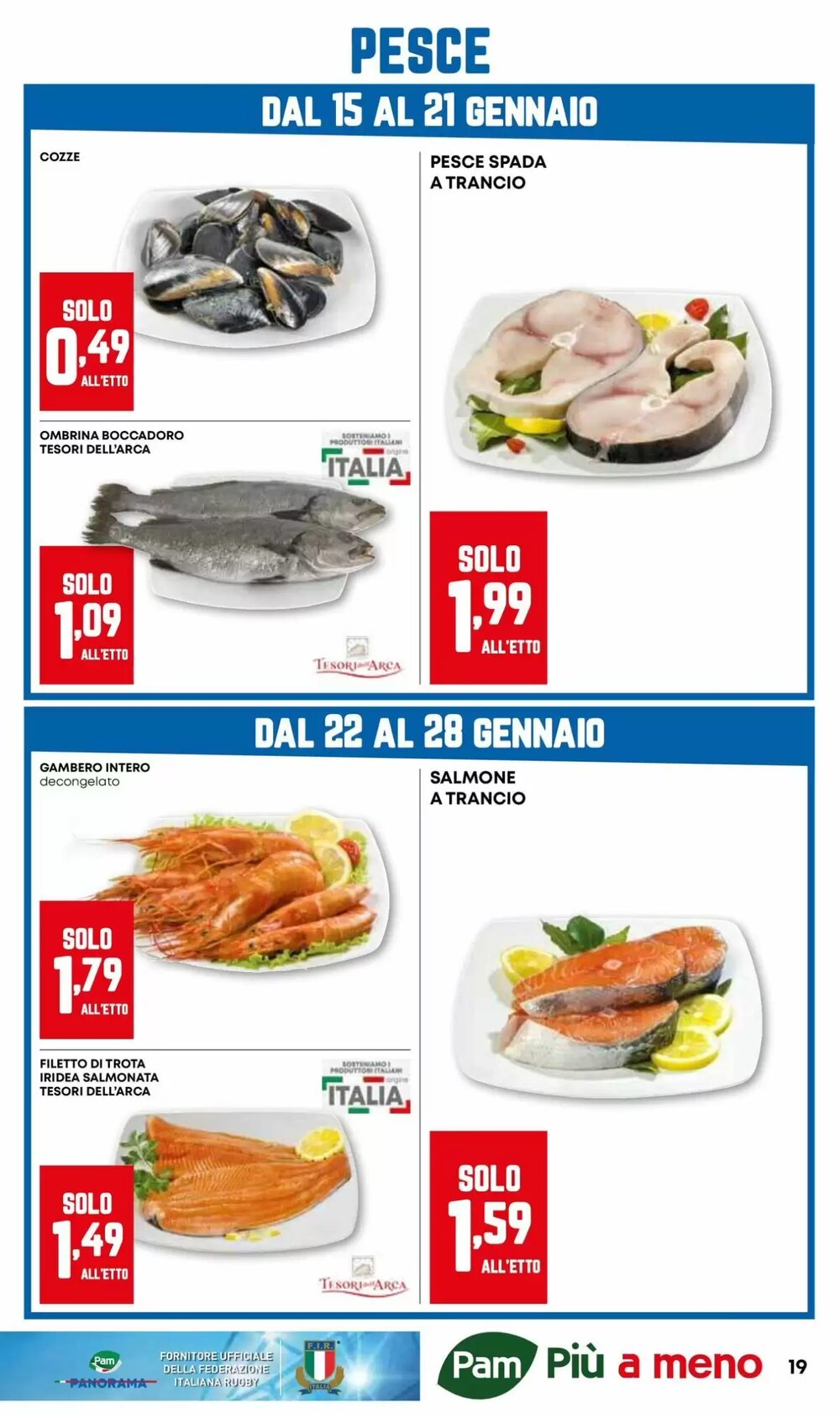 Volantino promozionale Pam  valide dal 15/01/2026 - Pagina 19.