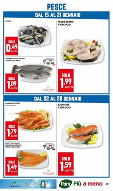 Volantino promozionale Pam  valide dal 15/01/2026 - Pagina 19.