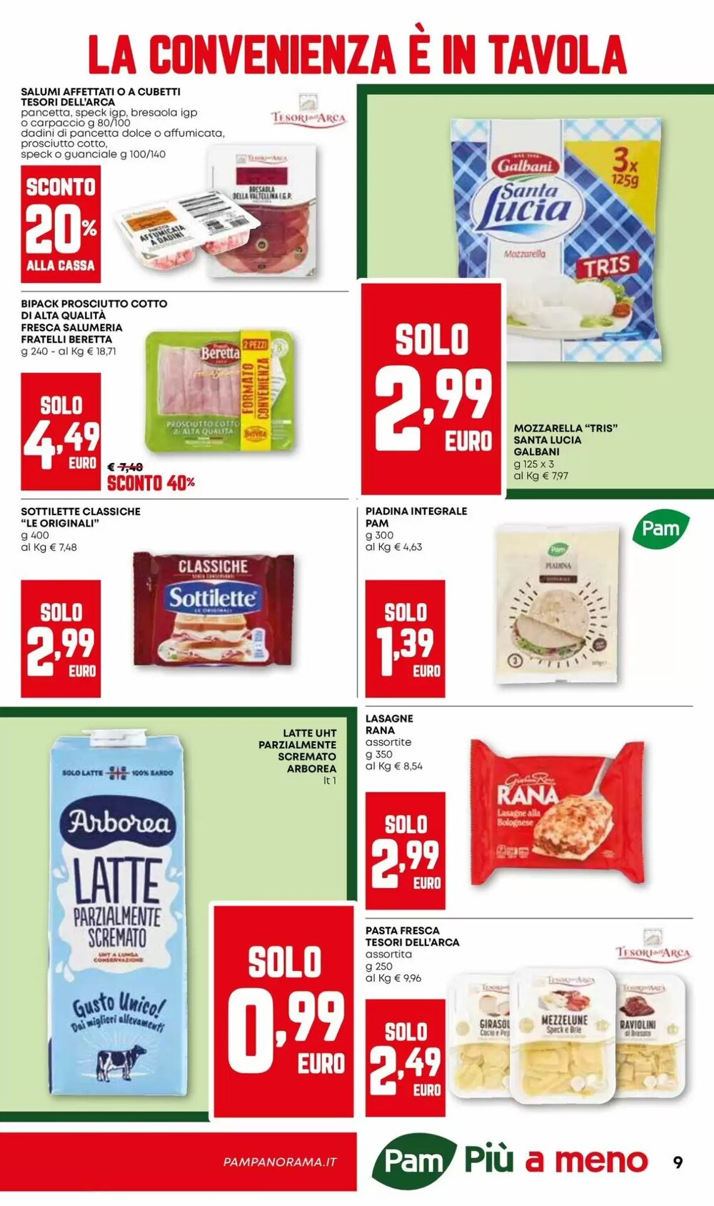 Volantino promozionale Pam  valide dal 15/01/2026 - Pagina 9.