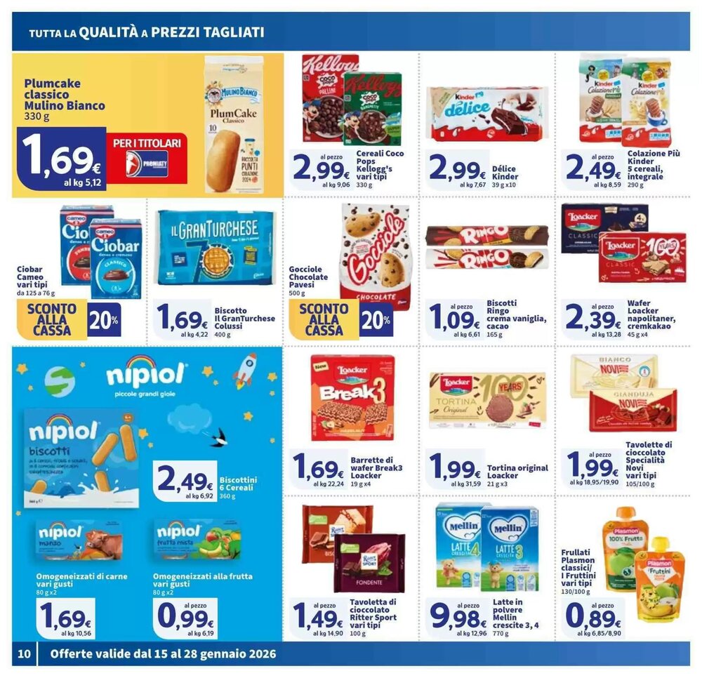 Volantino promozionale Sigma  valide dal 15/01/2026 - Pagina 10.