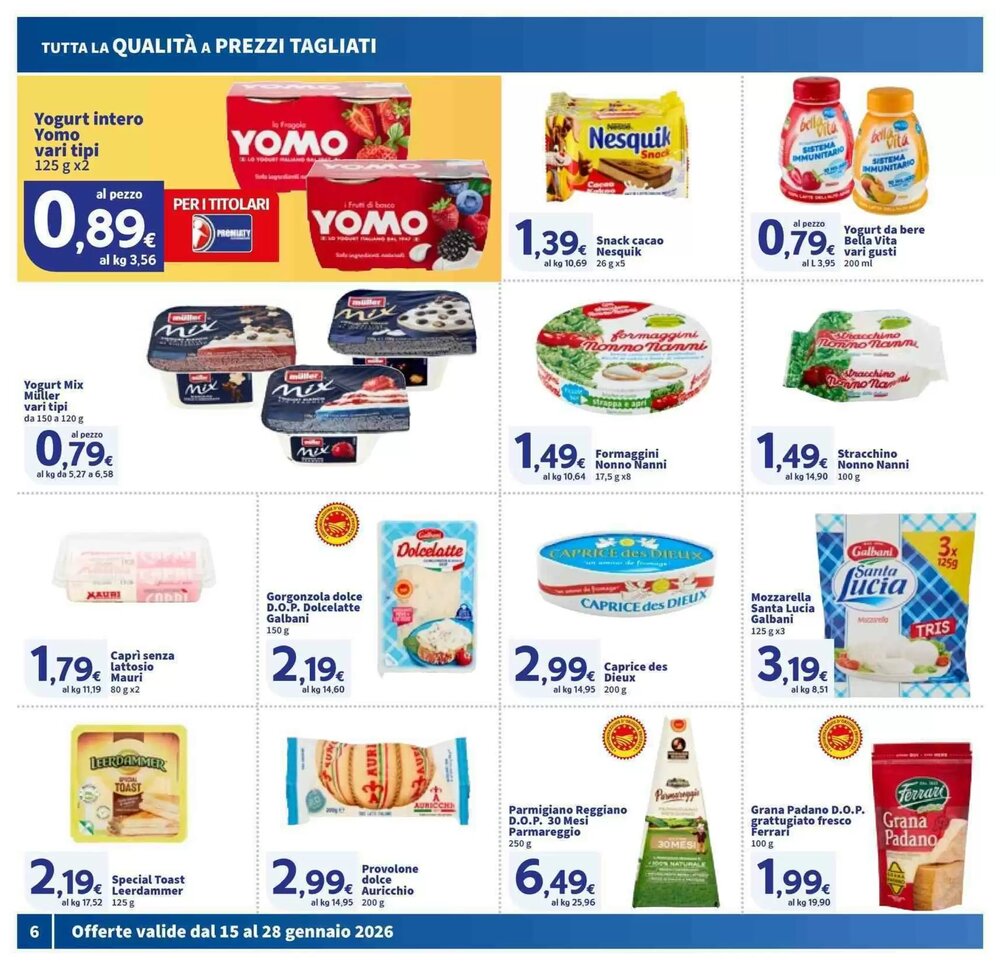 Volantino promozionale Sigma  valide dal 15/01/2026 - Pagina 6.