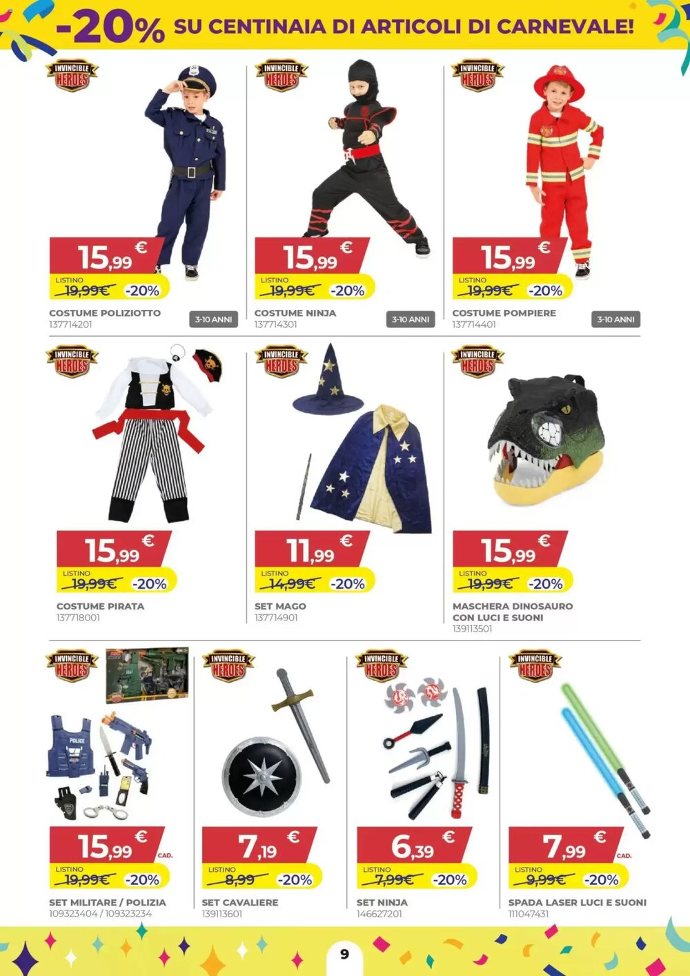 Volantino promozionale Toys Center  valide dal 15/01/2026 - Pagina 9.