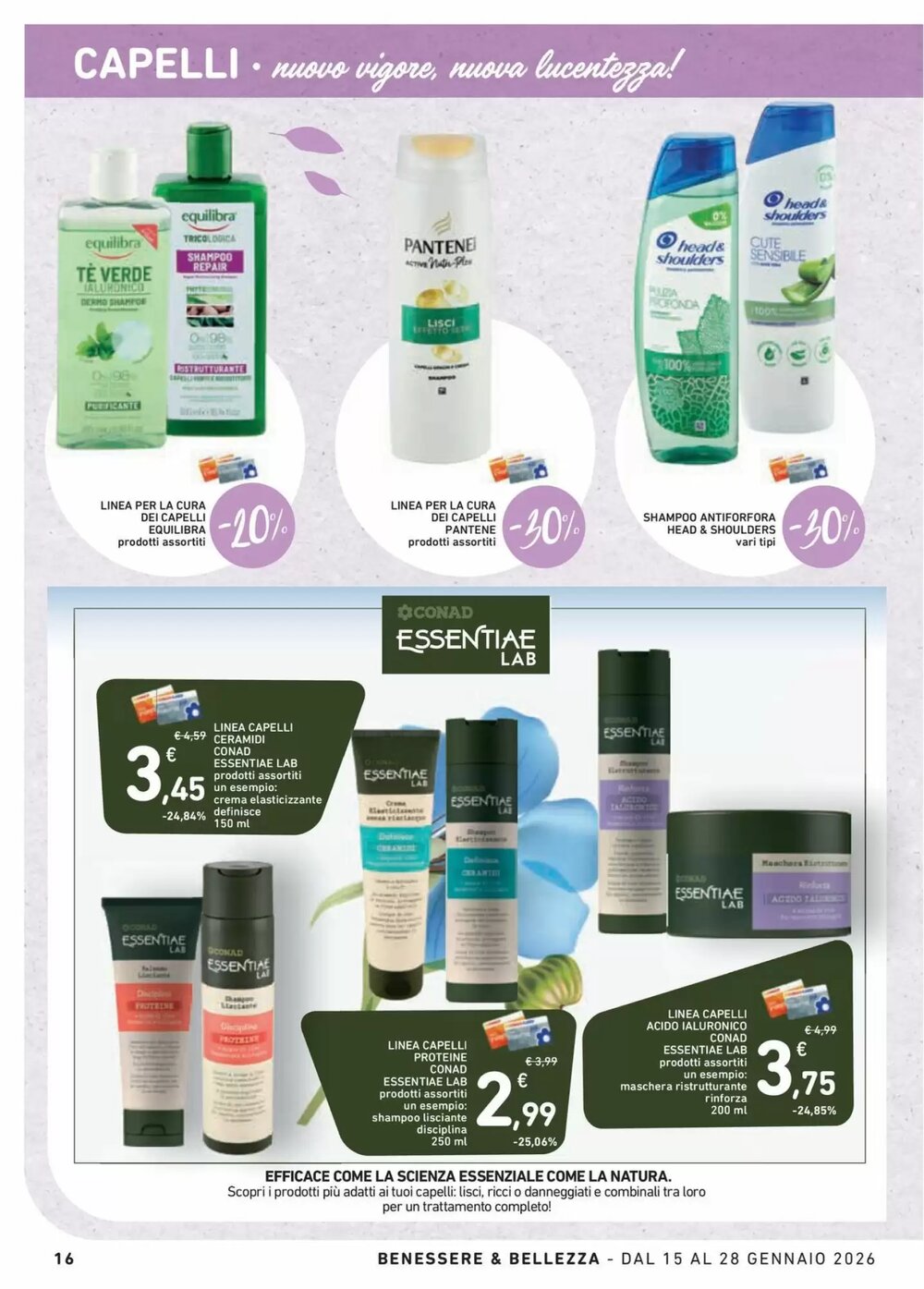 Volantino promozionale Spazio Conad  valide dal 15/01/2026 - Pagina 16.