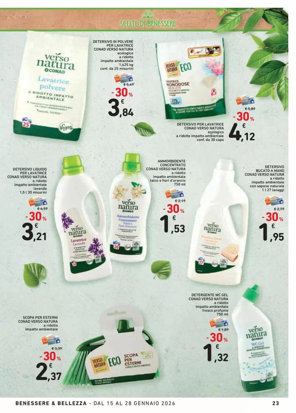 Volantino promozionale Spazio Conad  valide dal 15/01/2026 - Pagina 23.