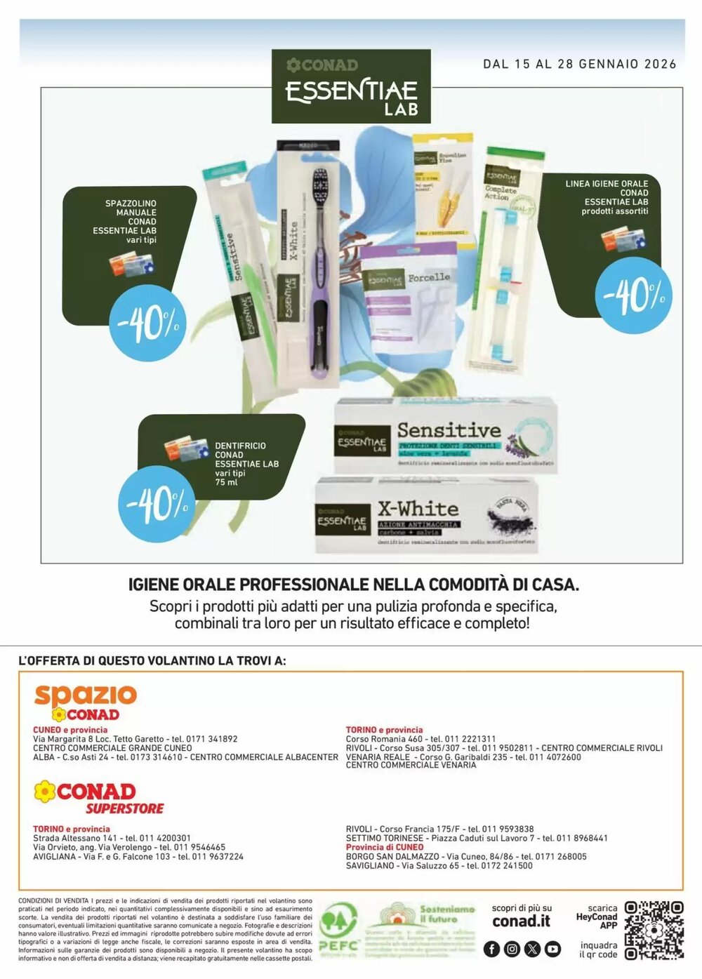 Volantino promozionale Spazio Conad  valide dal 15/01/2026 - Pagina 24.