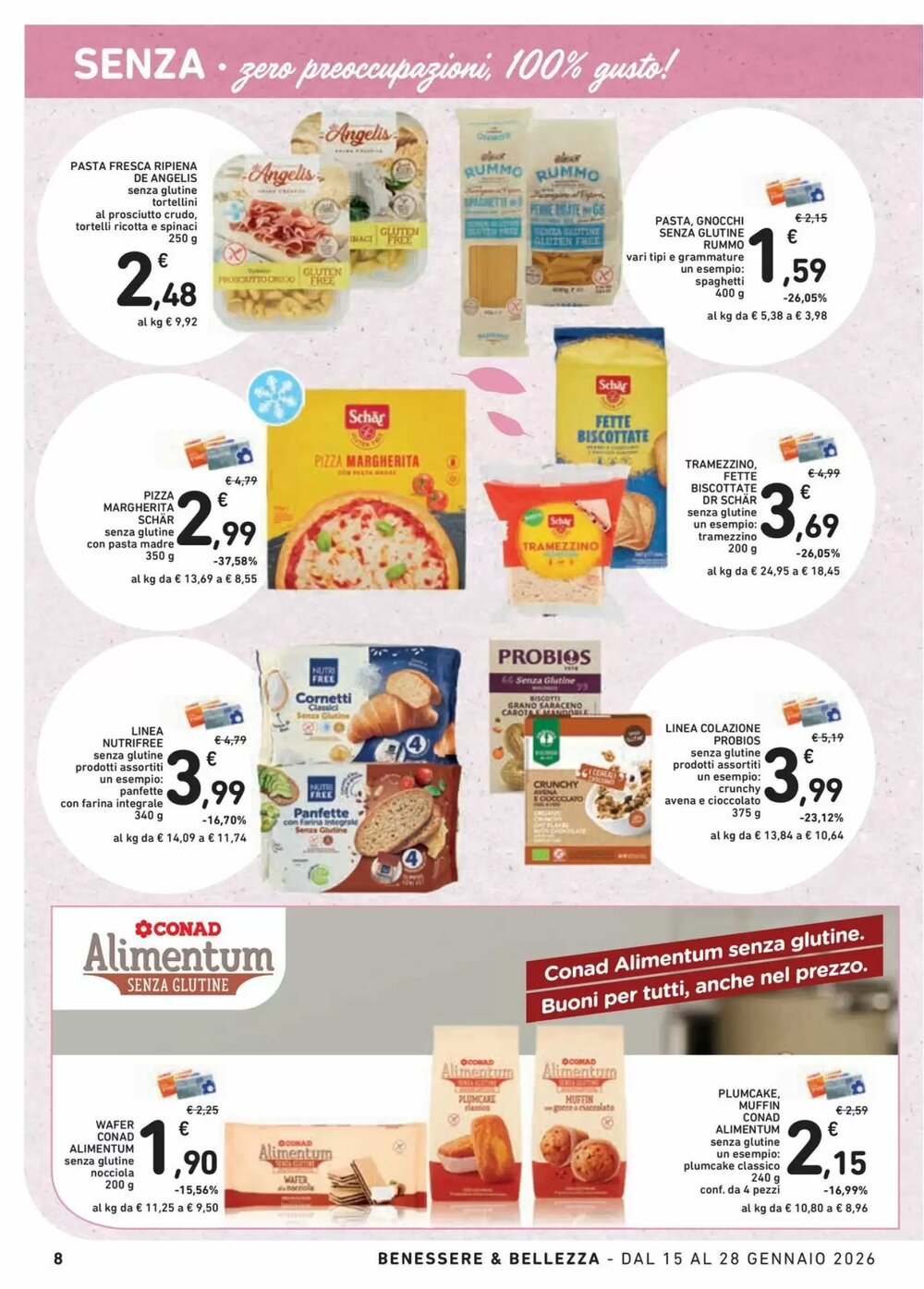 Volantino promozionale Spazio Conad  valide dal 15/01/2026 - Pagina 8.