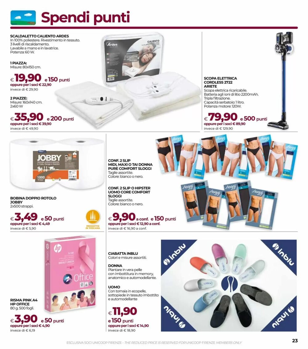 Volantino promozionale Coop  valide dal 15/01/2026 - Pagina 23.