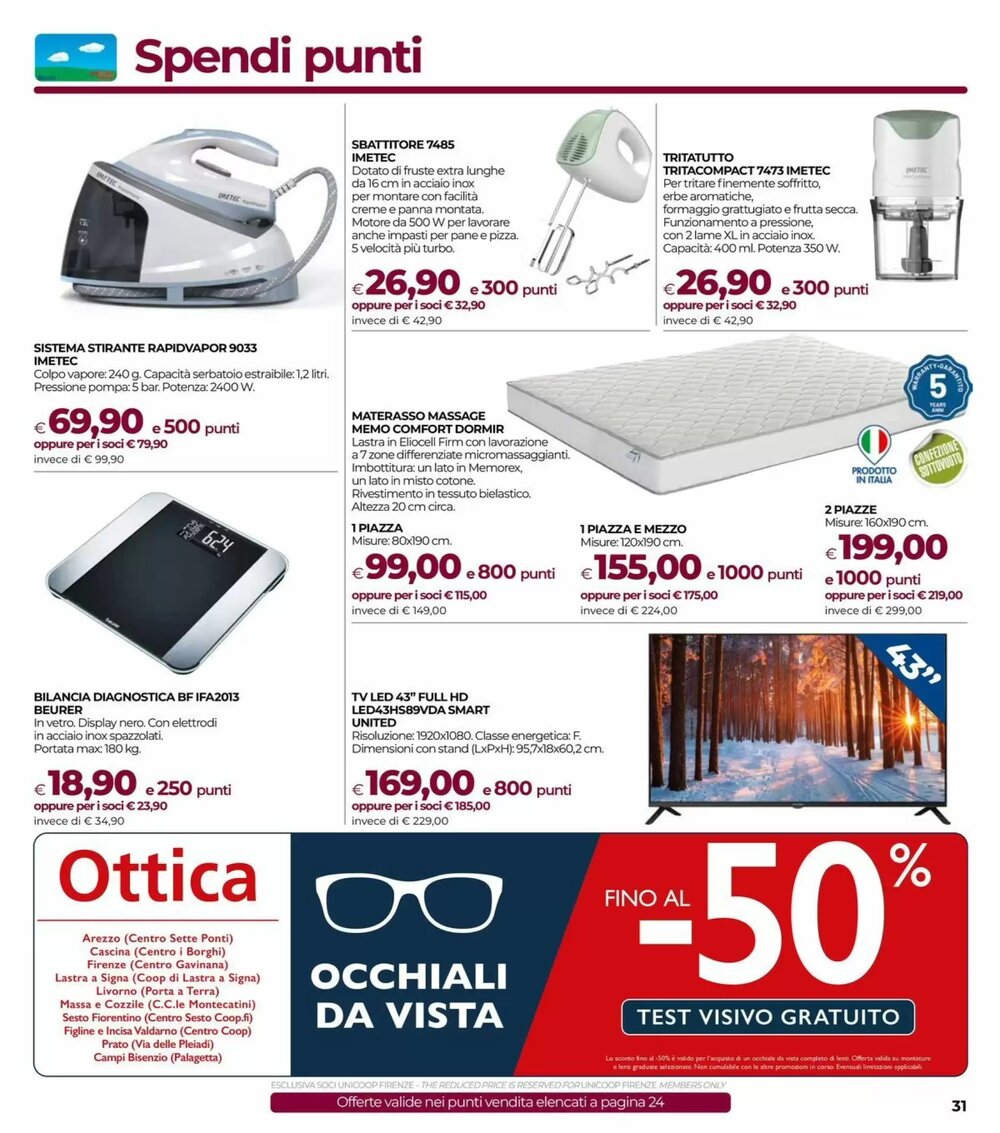 Volantino promozionale Coop  valide dal 15/01/2026 - Pagina 31.