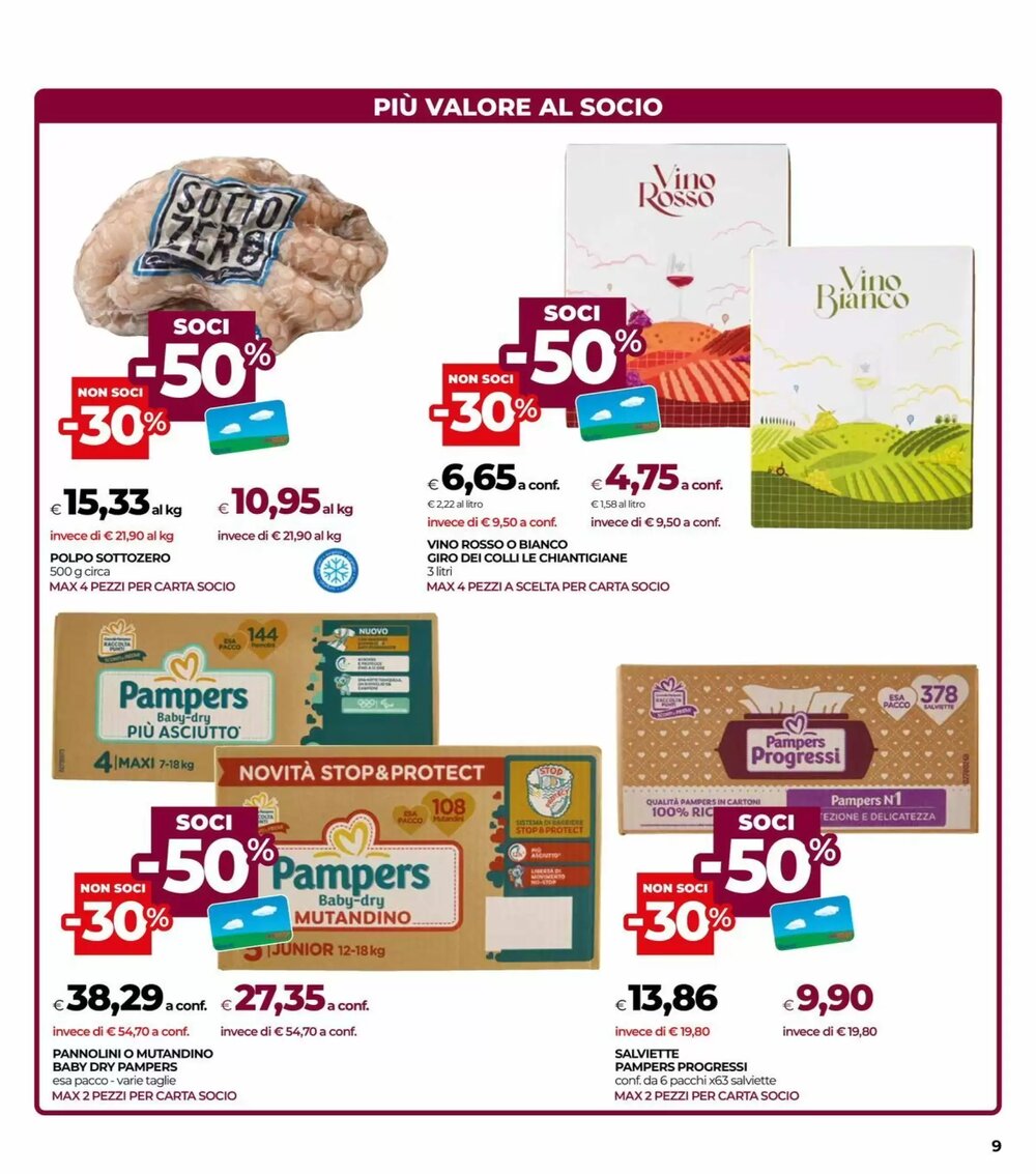 Volantino promozionale Coop  valide dal 15/01/2026 - Pagina 9.