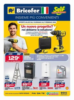 Volantino promozionale Bricofer  valide dal 15/01/2026 - Pagina 1.