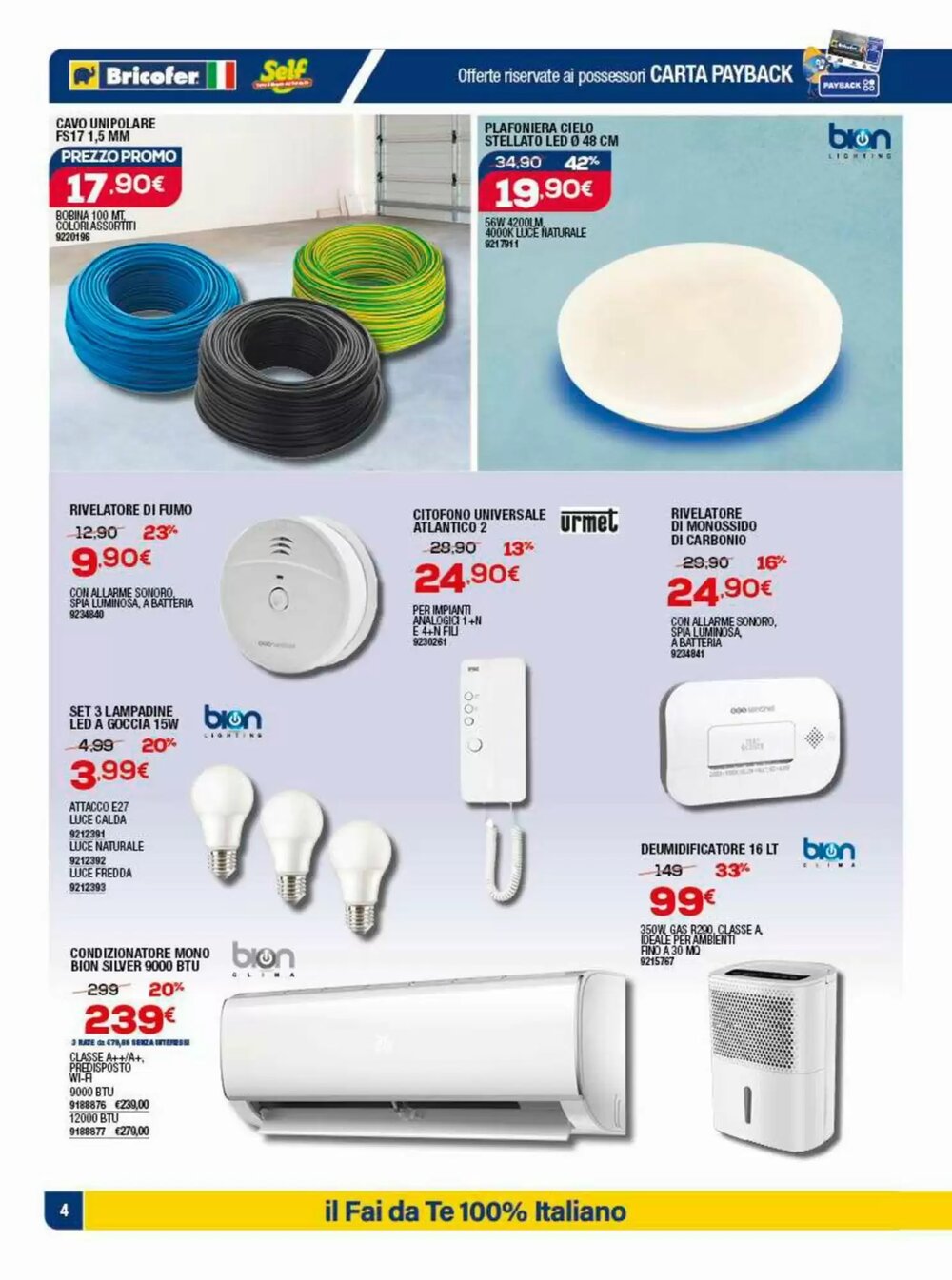 Volantino promozionale Bricofer  valide dal 15/01/2026 - Pagina 4.