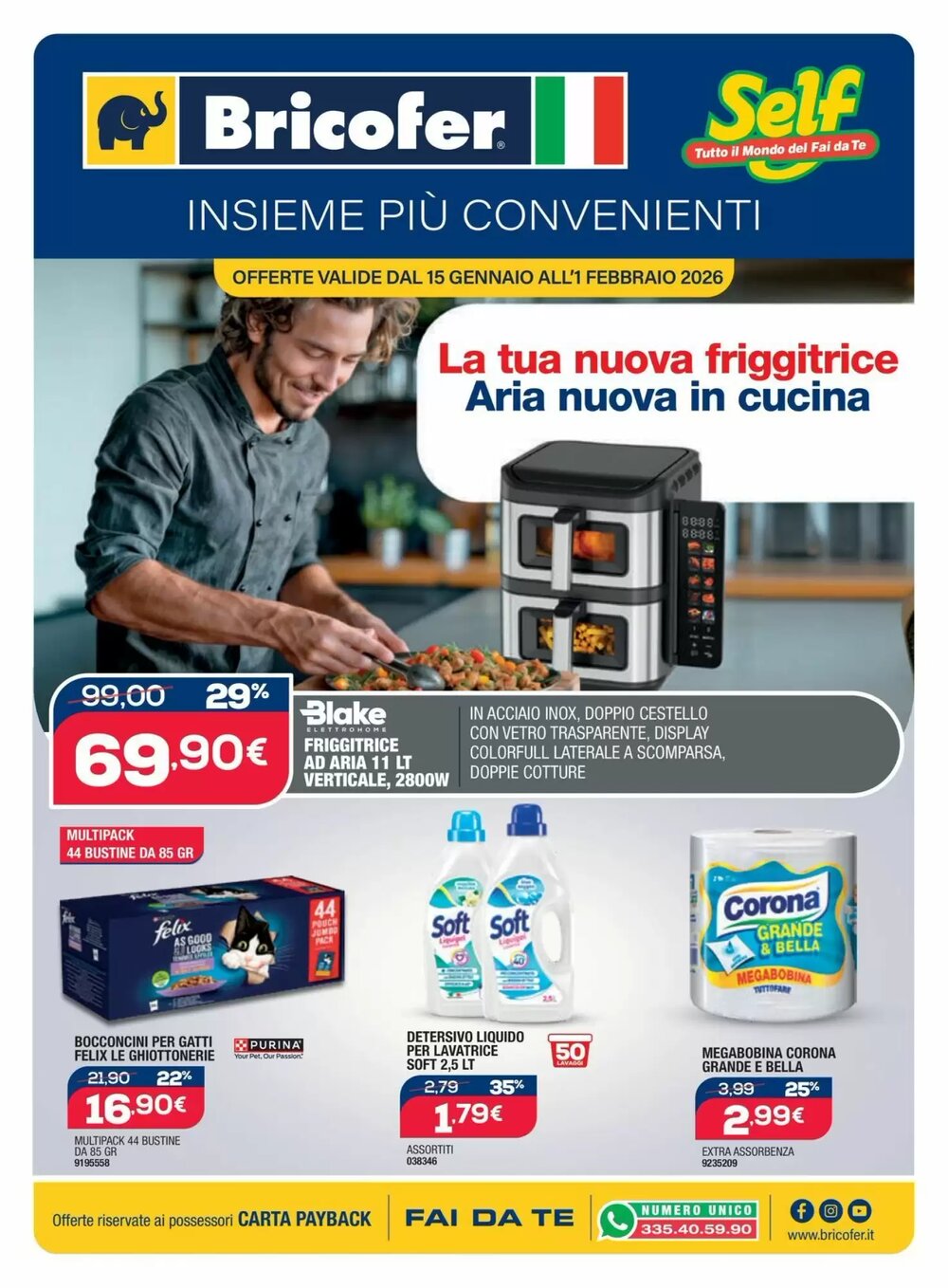 Volantino promozionale Bricofer  valide dal 15/01/2026 - Pagina 9.