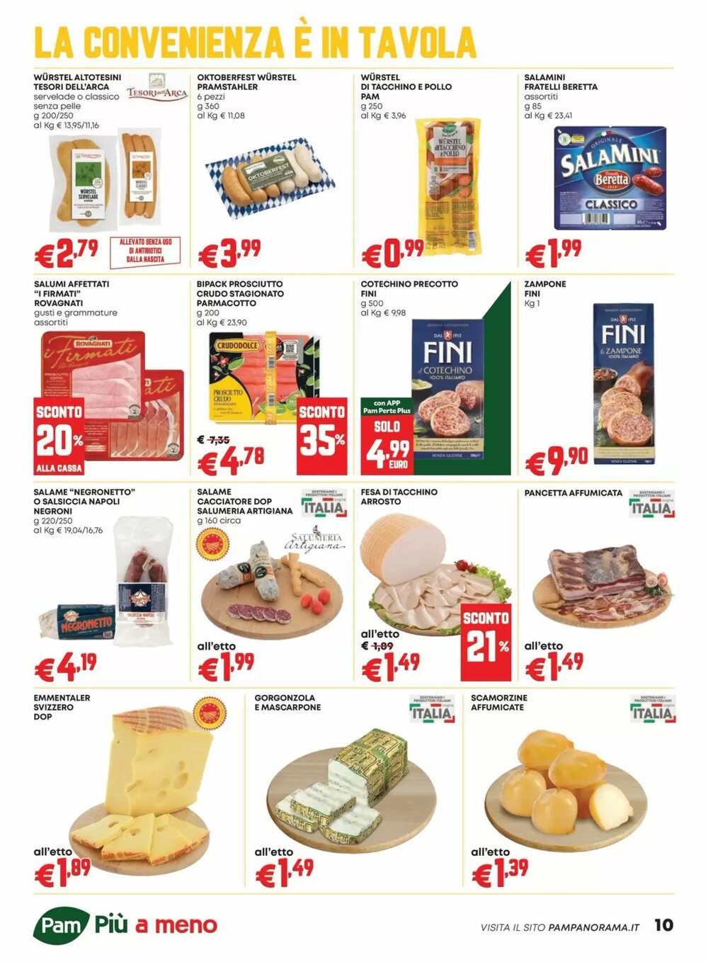 Volantino promozionale Pam  valide dal 15/01/2026 - Pagina 10.
