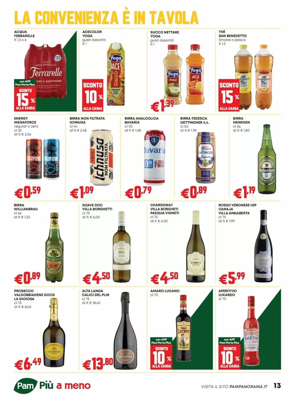 Volantino promozionale Pam  valide dal 15/01/2026 - Pagina 13.