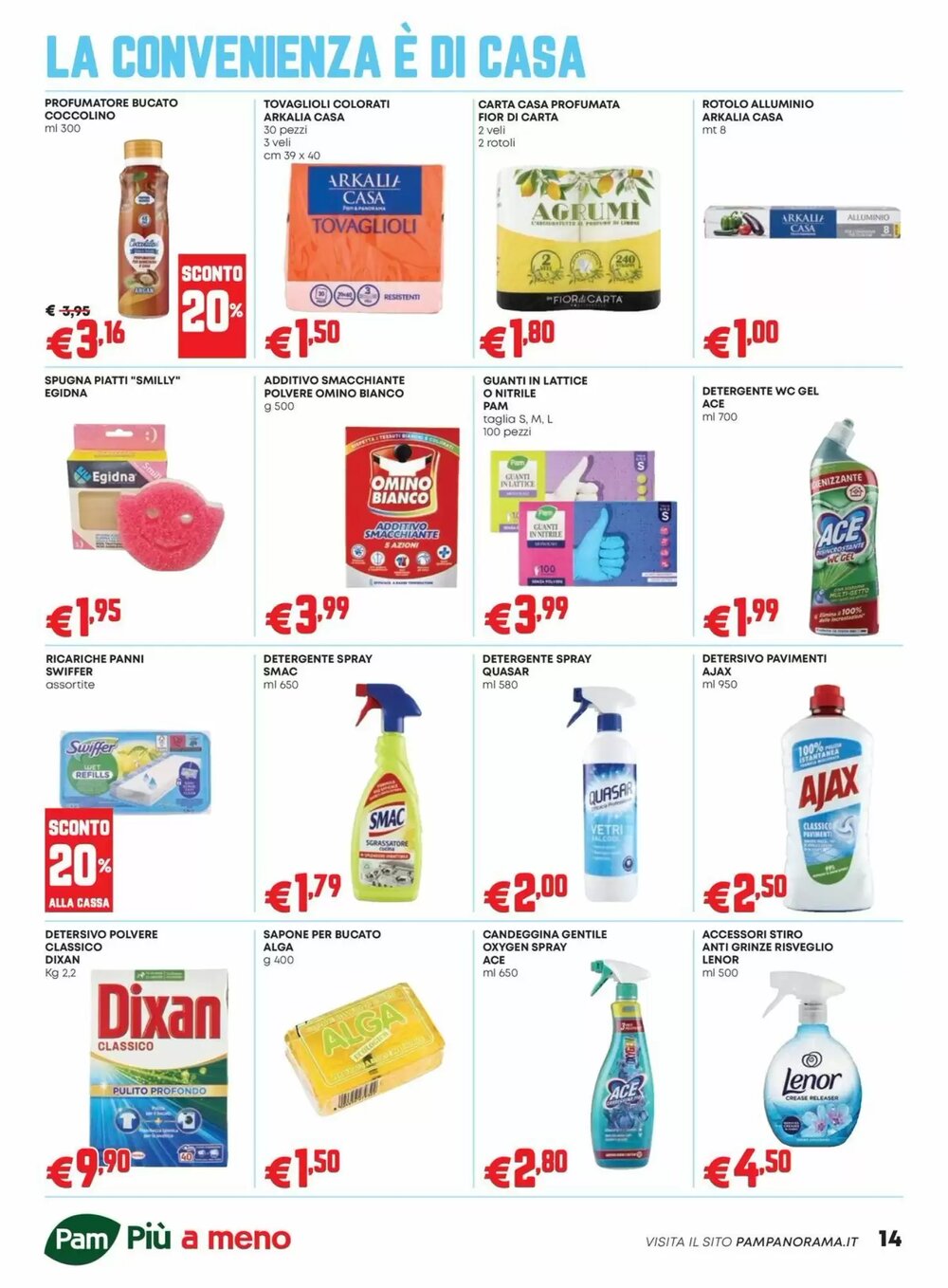 Volantino promozionale Pam  valide dal 15/01/2026 - Pagina 14.