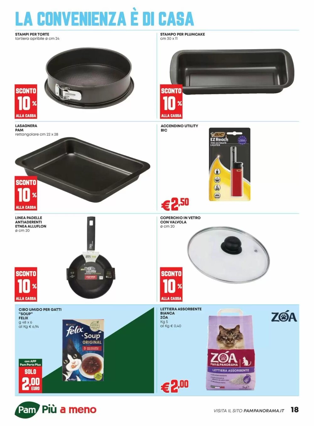 Volantino promozionale Pam  valide dal 15/01/2026 - Pagina 18.