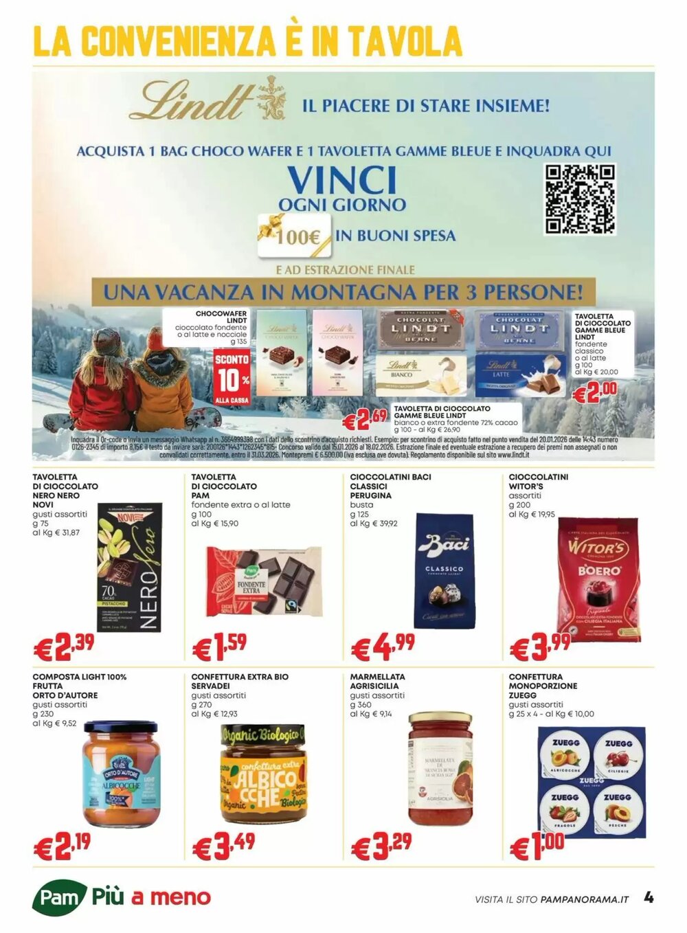 Volantino promozionale Pam  valide dal 15/01/2026 - Pagina 4.