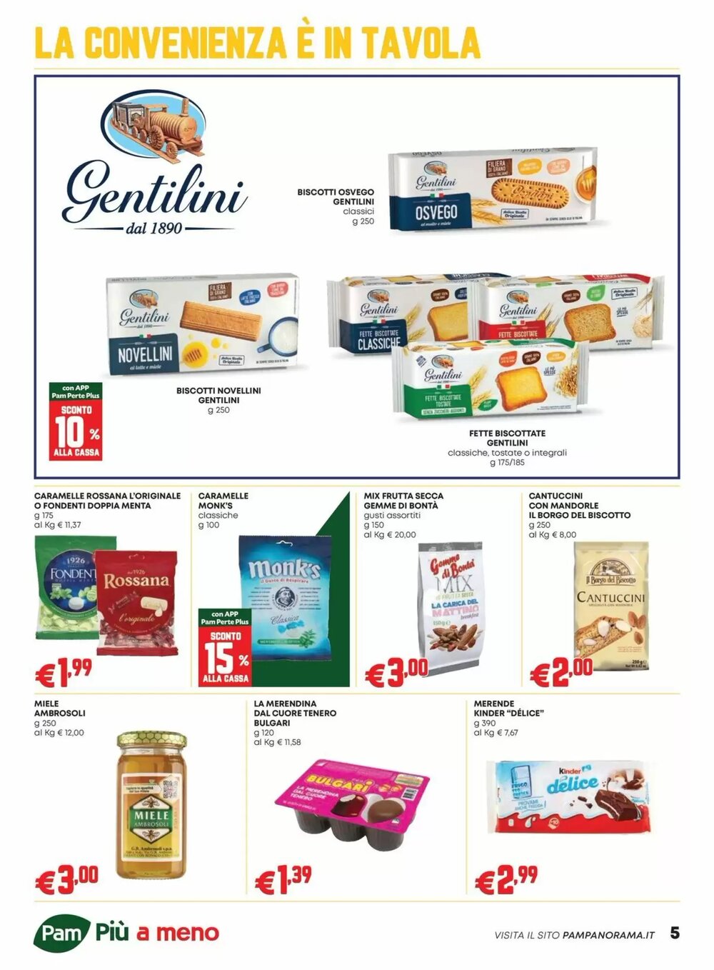 Volantino promozionale Pam  valide dal 15/01/2026 - Pagina 5.
