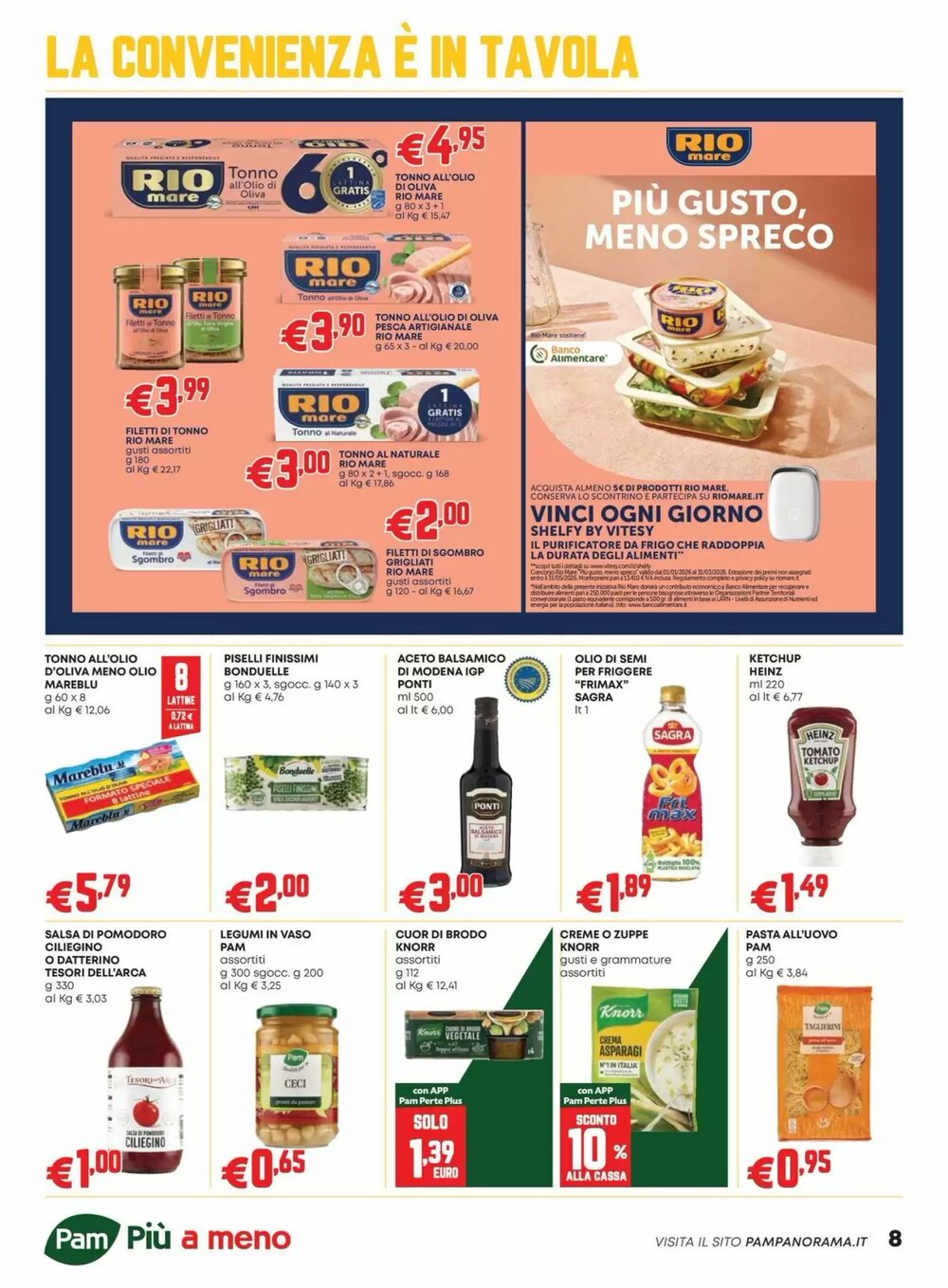 Volantino promozionale Pam  valide dal 15/01/2026 - Pagina 8.