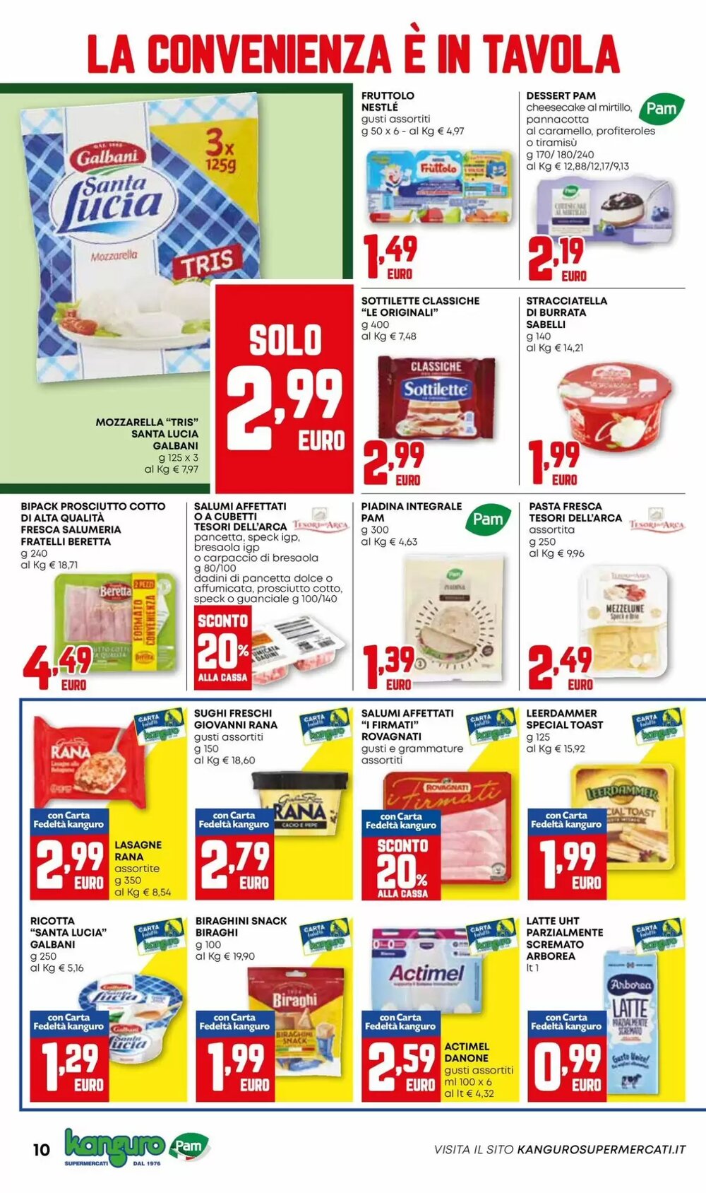 Volantino promozionale Kanguro  valide dal 15/01/2026 - Pagina 10.