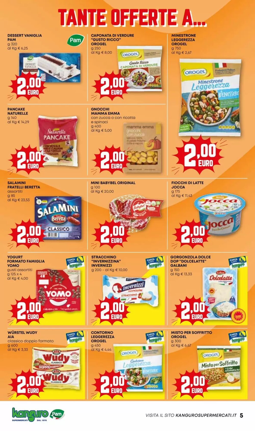 Volantino promozionale Kanguro  valide dal 15/01/2026 - Pagina 5.