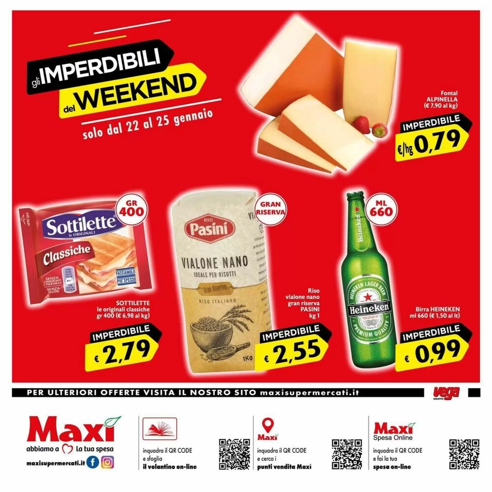 Volantino promozionale Maxi Supermercati  valide dal 15/01/2026 - Pagina 16.