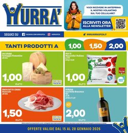 Volantino promozionale Hurrà  valide dal 15/01/2026 - Pagina 1.