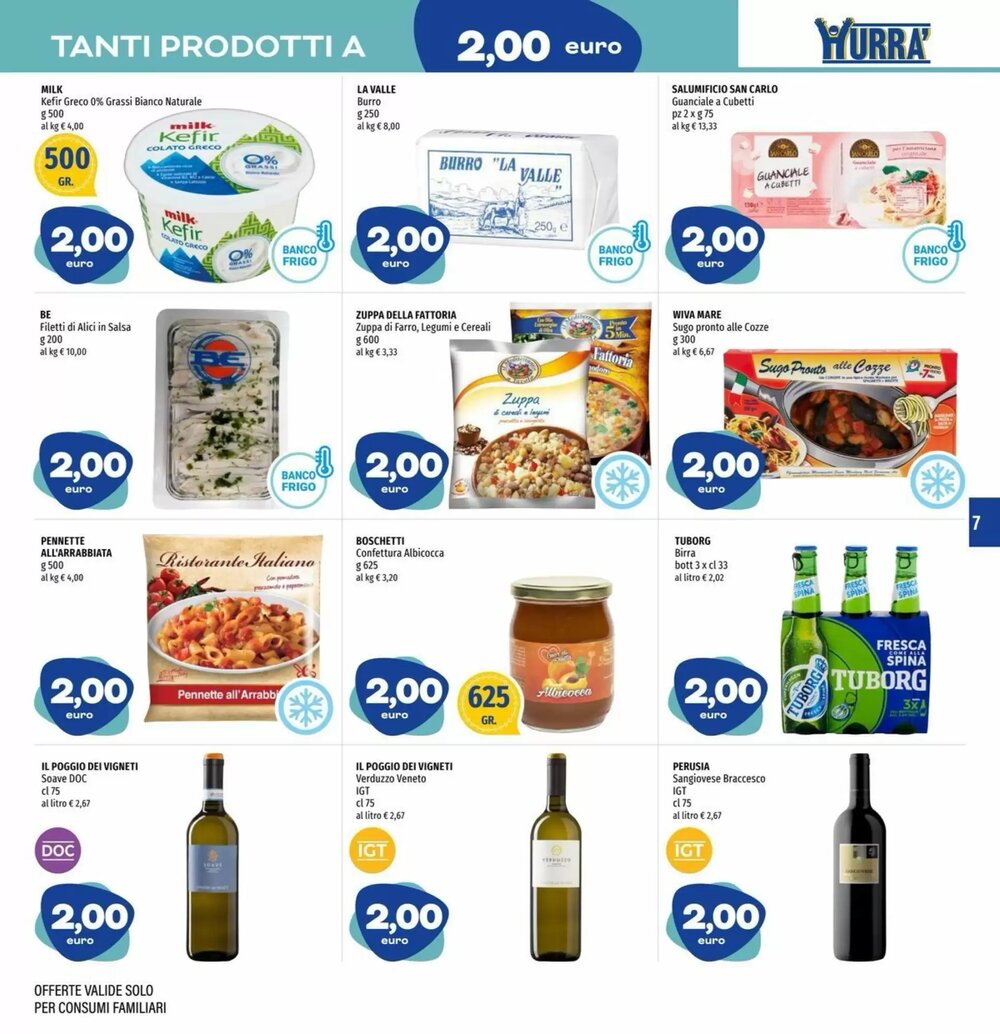 Volantino promozionale Hurrà  valide dal 15/01/2026 - Pagina 7.