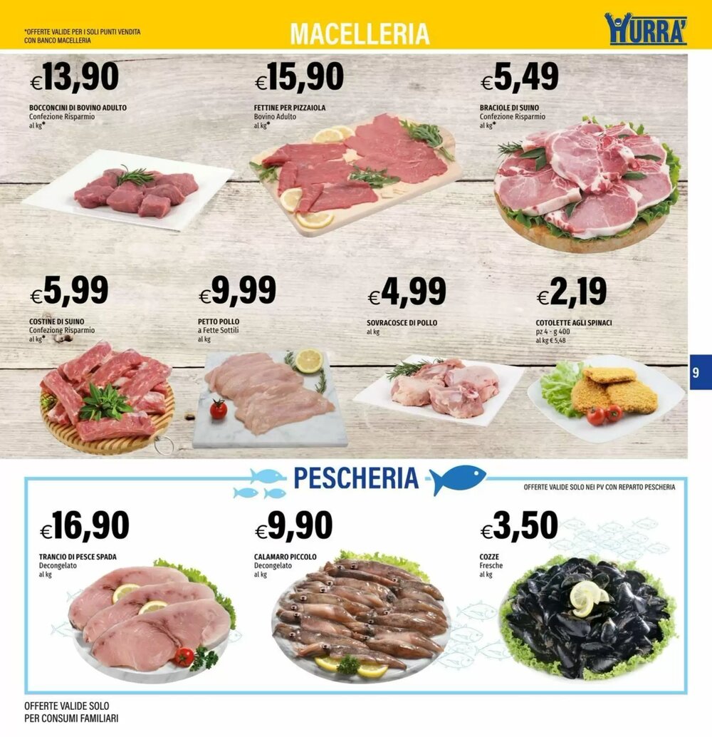 Volantino promozionale Hurrà  valide dal 15/01/2026 - Pagina 9.