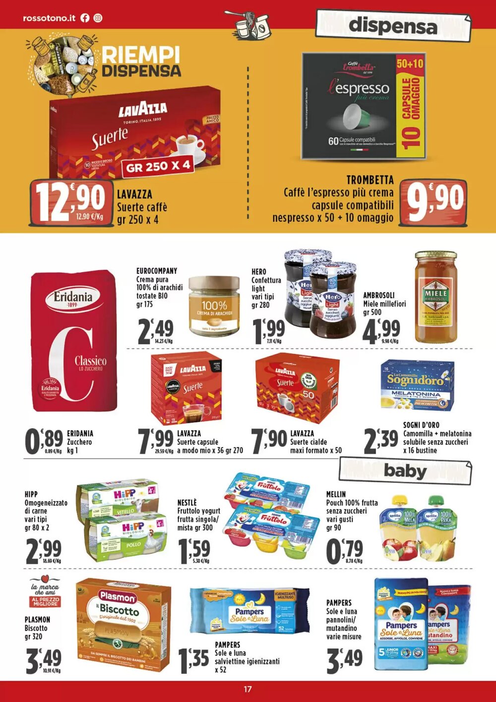 Volantino promozionale Rossotono  valide dal 15/01/2026 - Pagina 17.