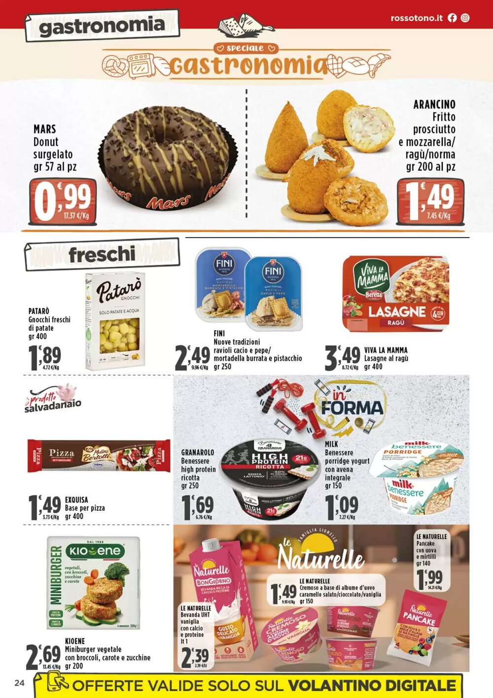 Volantino promozionale Rossotono  valide dal 15/01/2026 - Pagina 24.