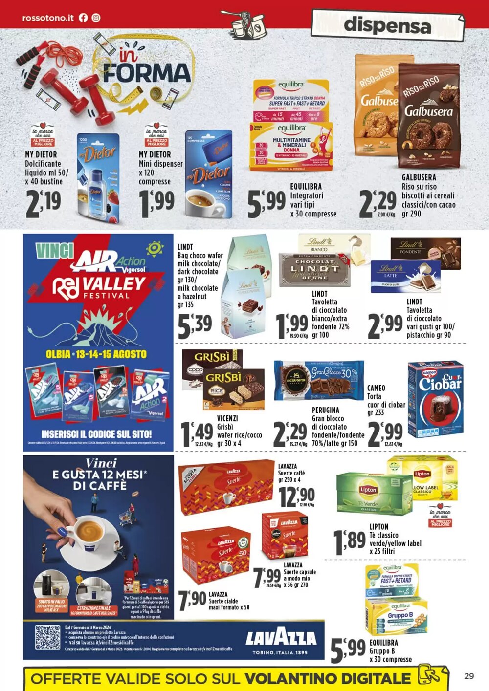 Volantino promozionale Rossotono  valide dal 15/01/2026 - Pagina 29.