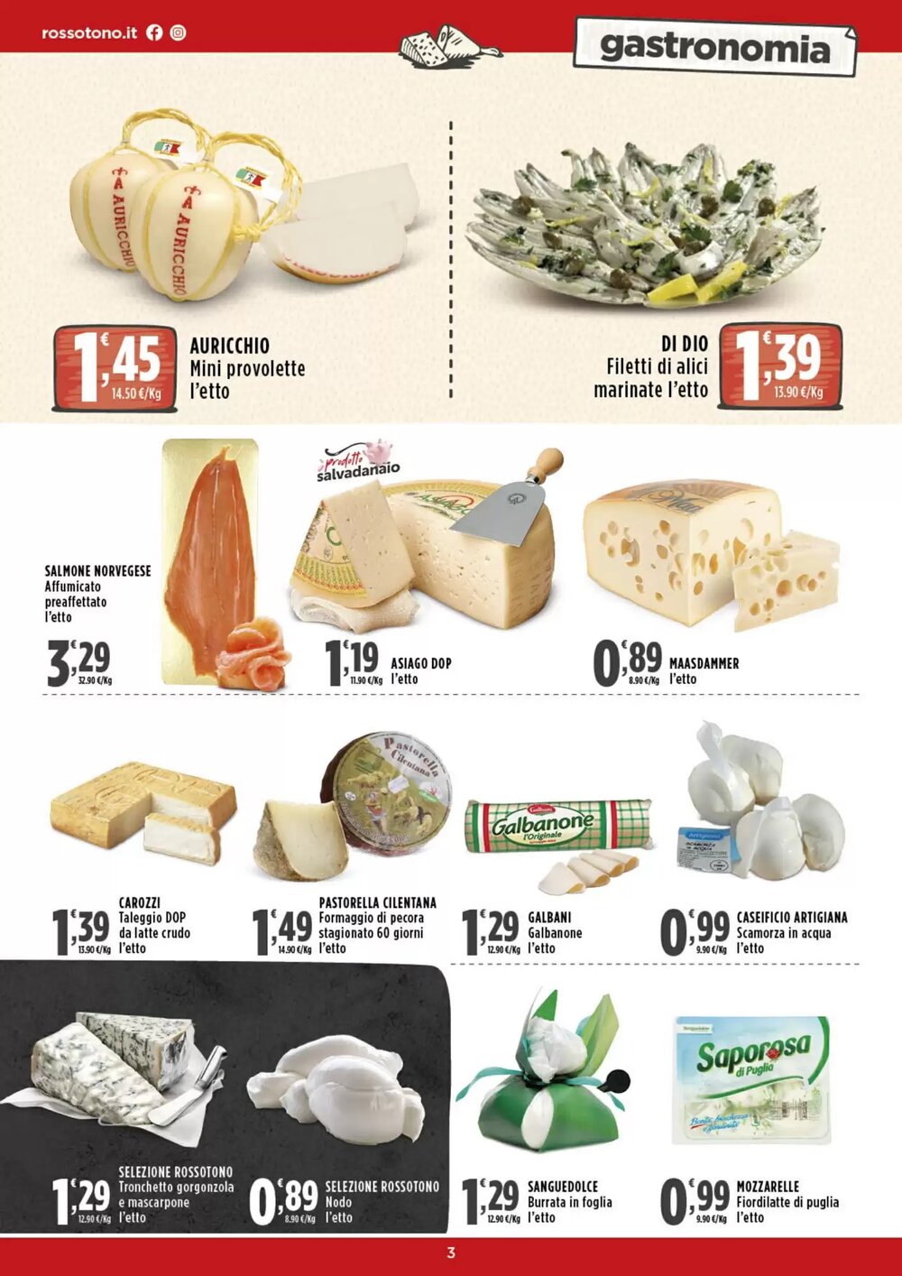 Volantino promozionale Rossotono  valide dal 15/01/2026 - Pagina 3.