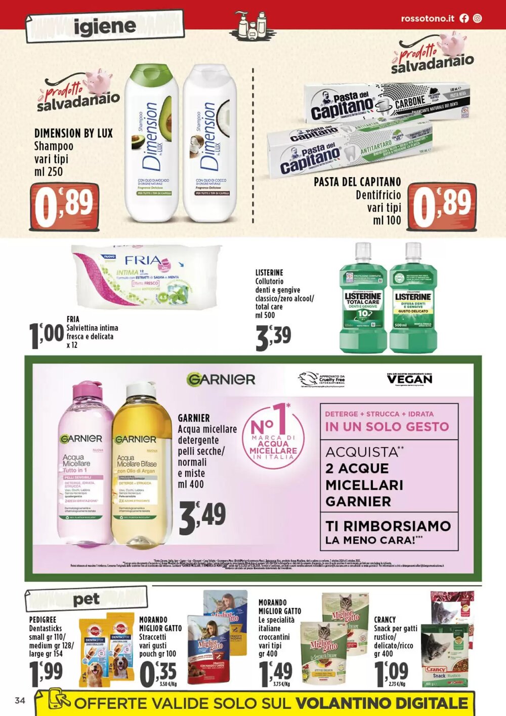 Volantino promozionale Rossotono  valide dal 15/01/2026 - Pagina 34.