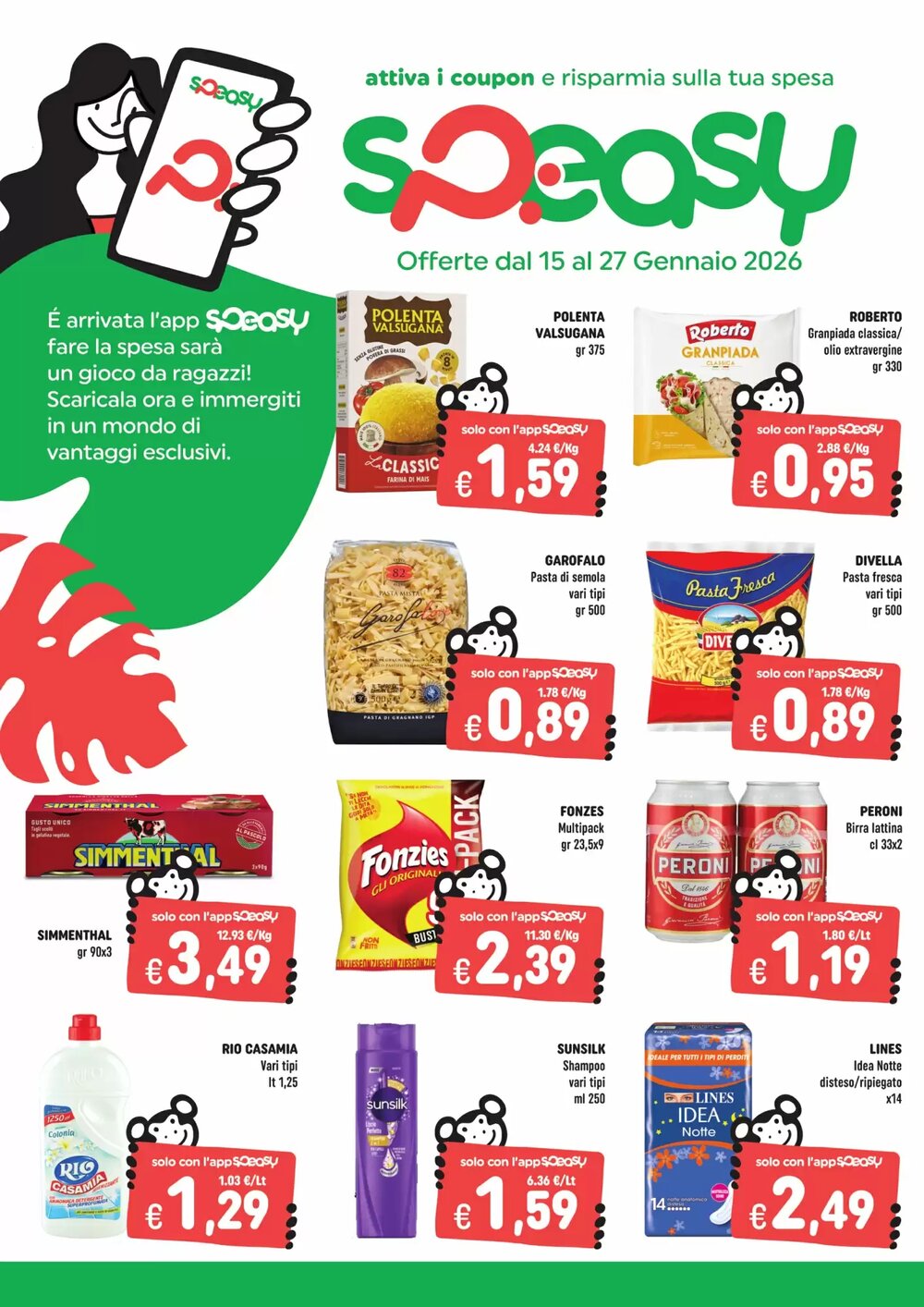 Volantino promozionale Rossotono  valide dal 15/01/2026 - Pagina 37.