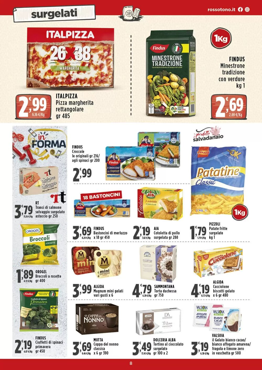 Volantino promozionale Rossotono  valide dal 15/01/2026 - Pagina 8.