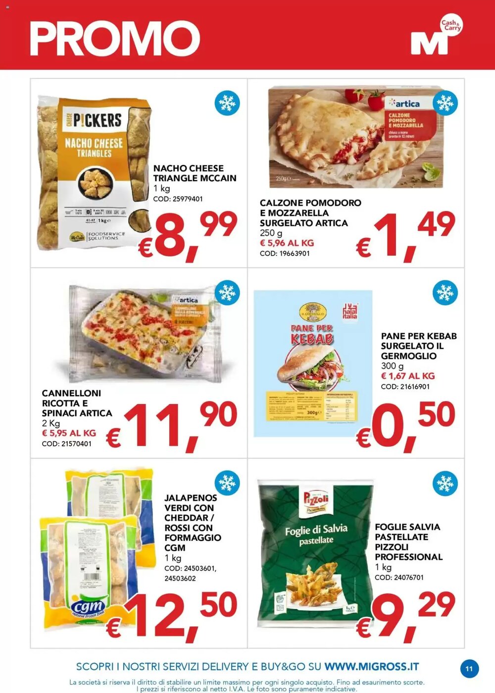 Volantino promozionale Migross Supermercati e Market  valide dal 15/01/2026 - Pagina 11.