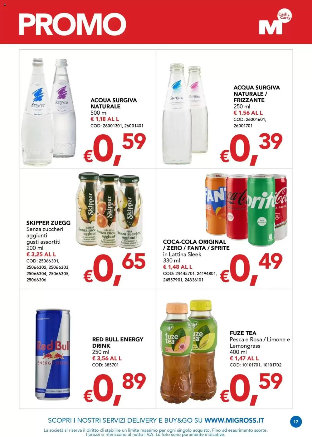 Volantino promozionale Migross Supermercati e Market  valide dal 15/01/2026 - Pagina 17.