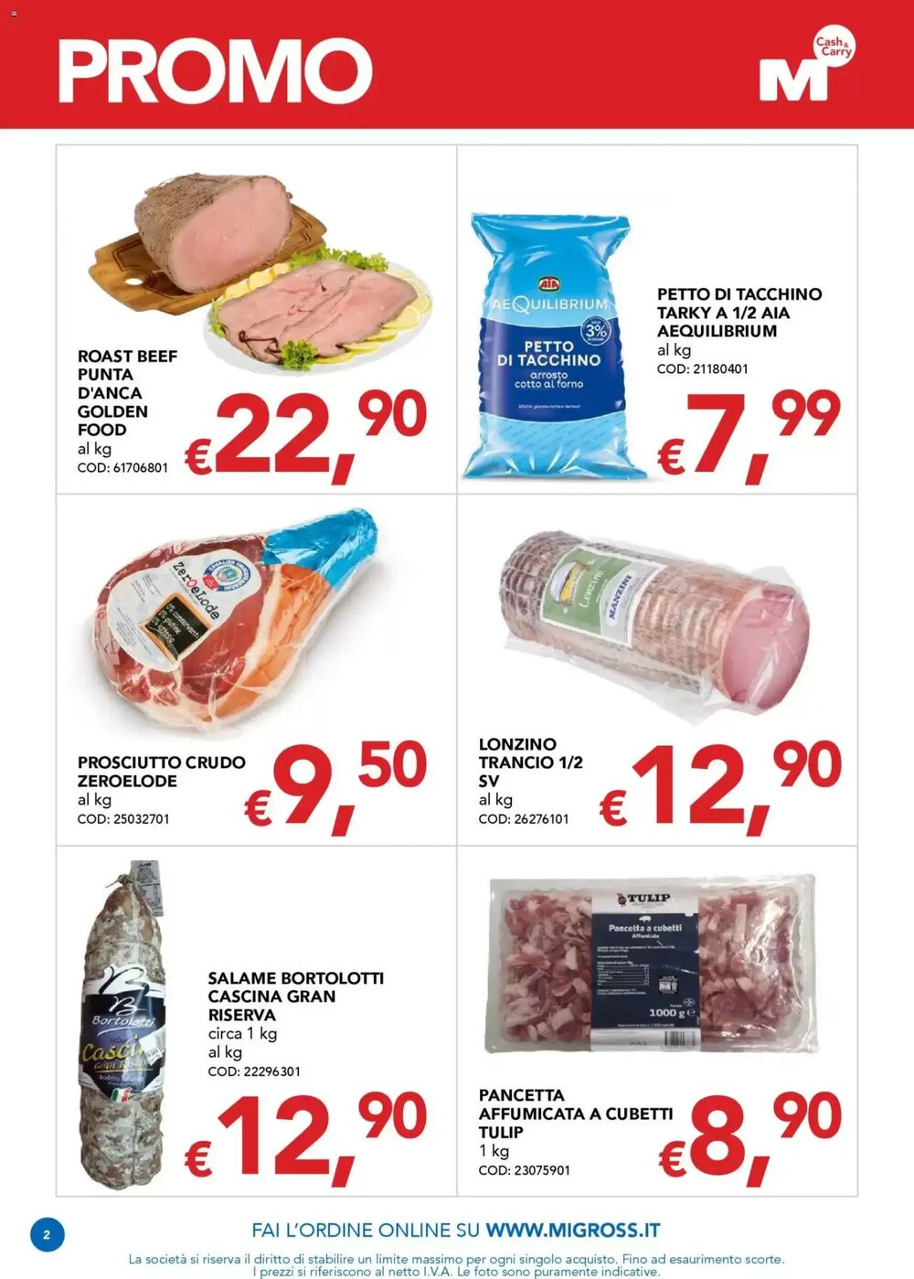 Volantino promozionale Migross Supermercati e Market  valide dal 15/01/2026 - Pagina 2.