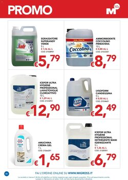 Volantino promozionale Migross Supermercati e Market  valide dal 15/01/2026 - Pagina 22.