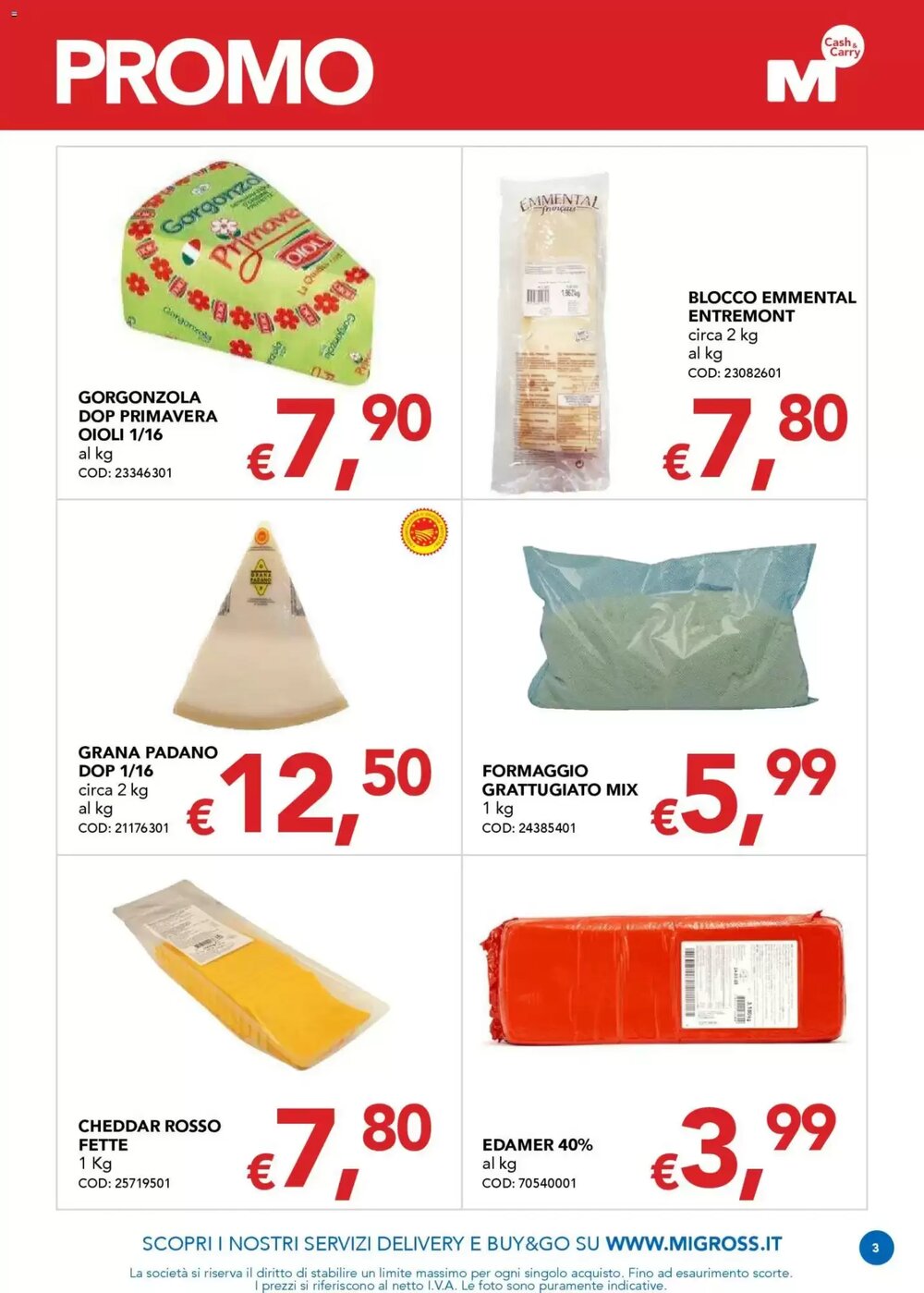 Volantino promozionale Migross Supermercati e Market  valide dal 15/01/2026 - Pagina 3.