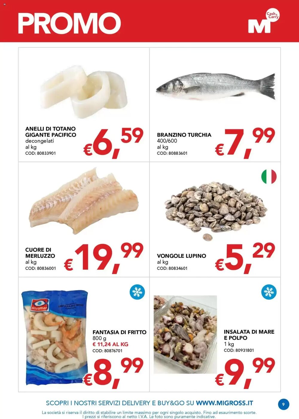 Volantino promozionale Migross Supermercati e Market  valide dal 15/01/2026 - Pagina 9.