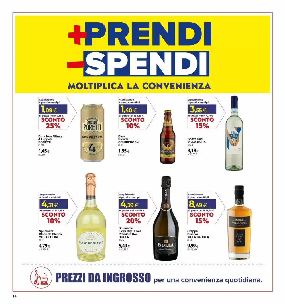 Volantino promozionale Docks Cash&Carry  valide dal 15/01/2026 - Pagina 14.