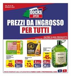 Volantino promozionale Docks Cash&Carry  valide dal 15/01/2026 - Pagina 1.