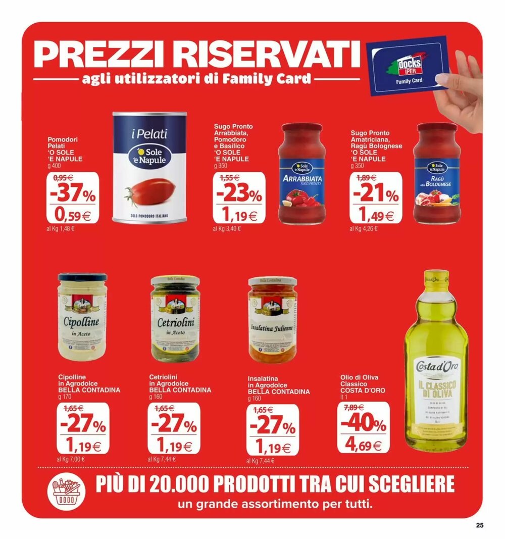 Volantino promozionale Docks Cash&Carry  valide dal 15/01/2026 - Pagina 25.