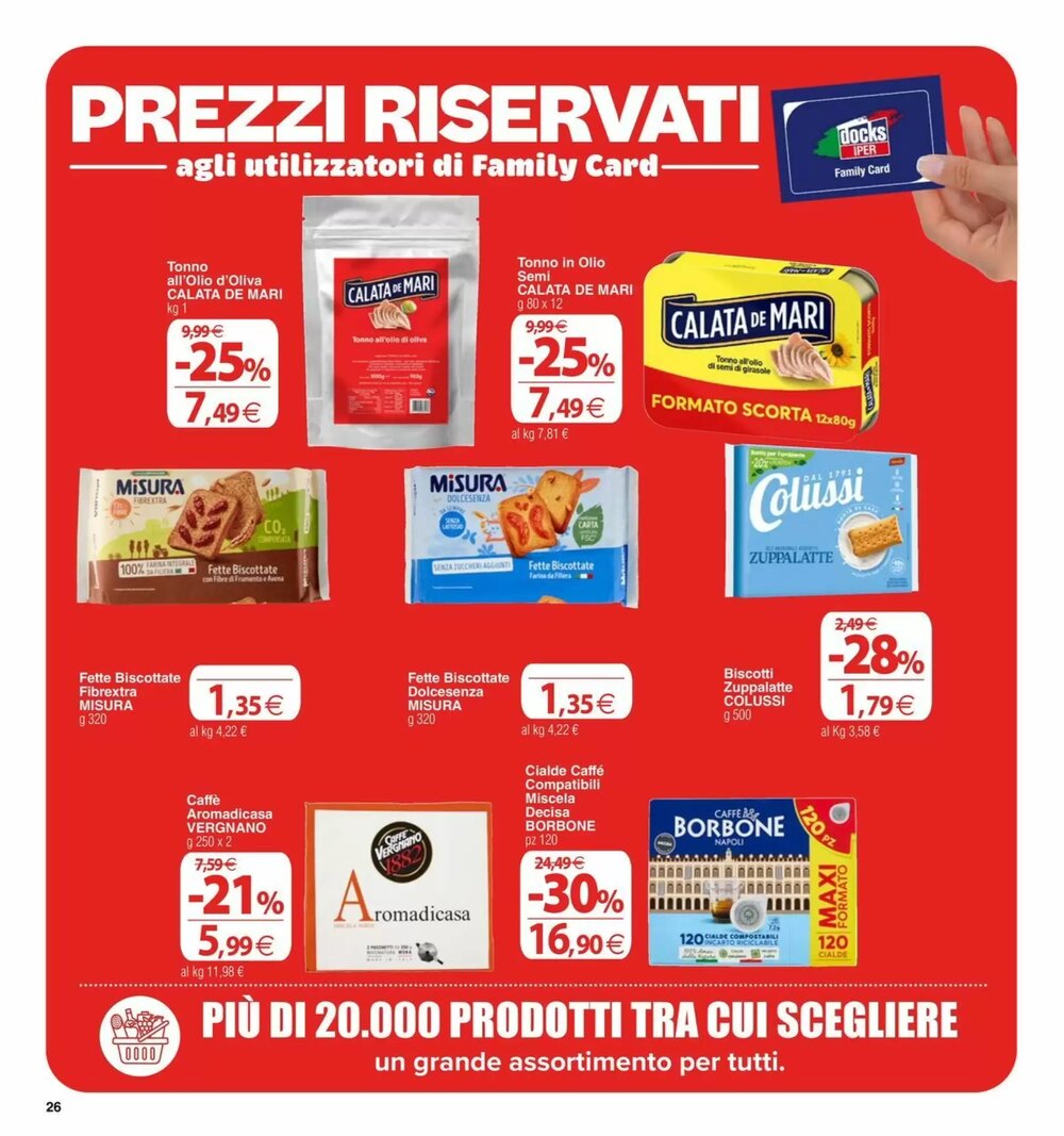 Volantino promozionale Docks Cash&Carry  valide dal 15/01/2026 - Pagina 26.
