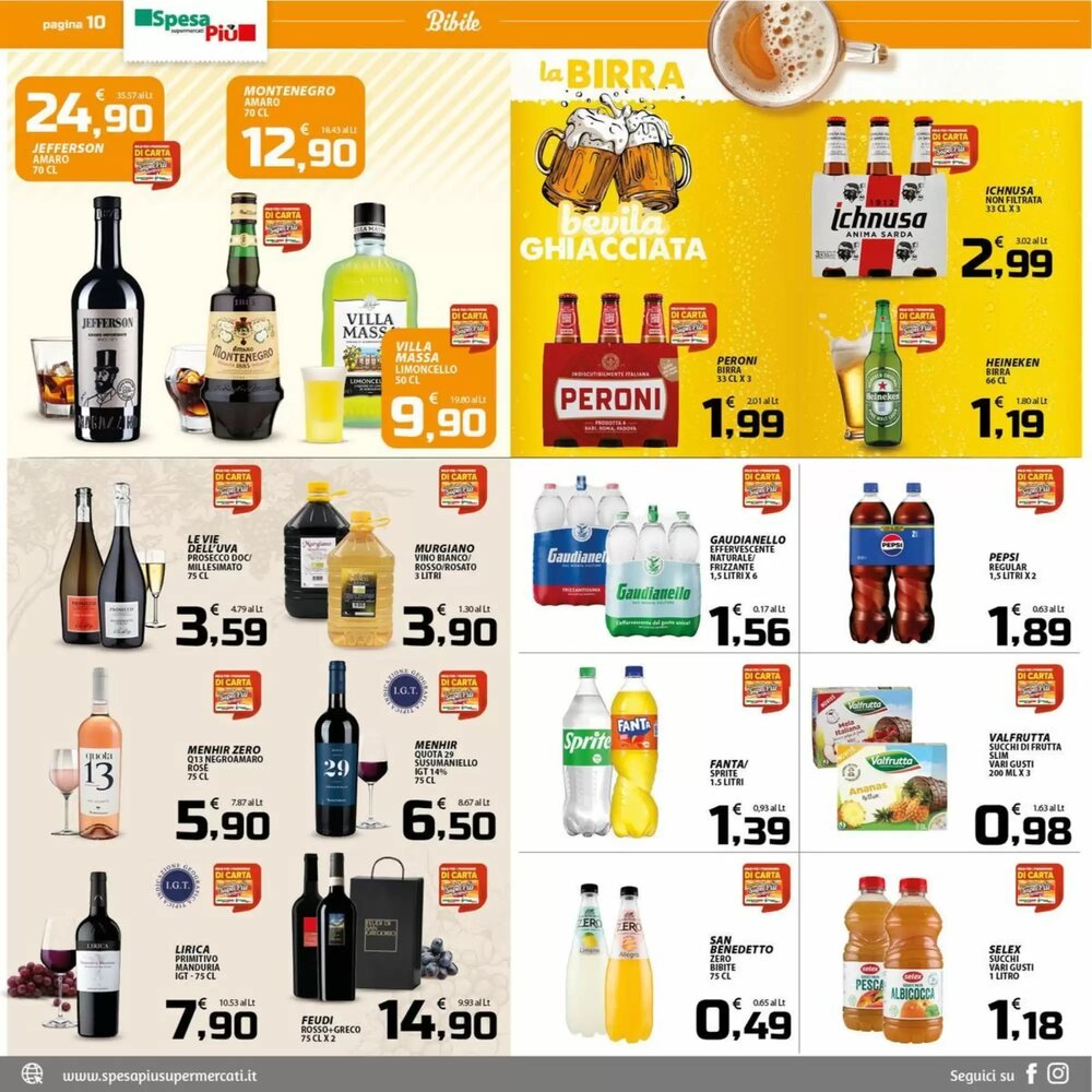 Volantino promozionale SpesaPiù Supermercati  valide dal 15/01/2026 - Pagina 10.