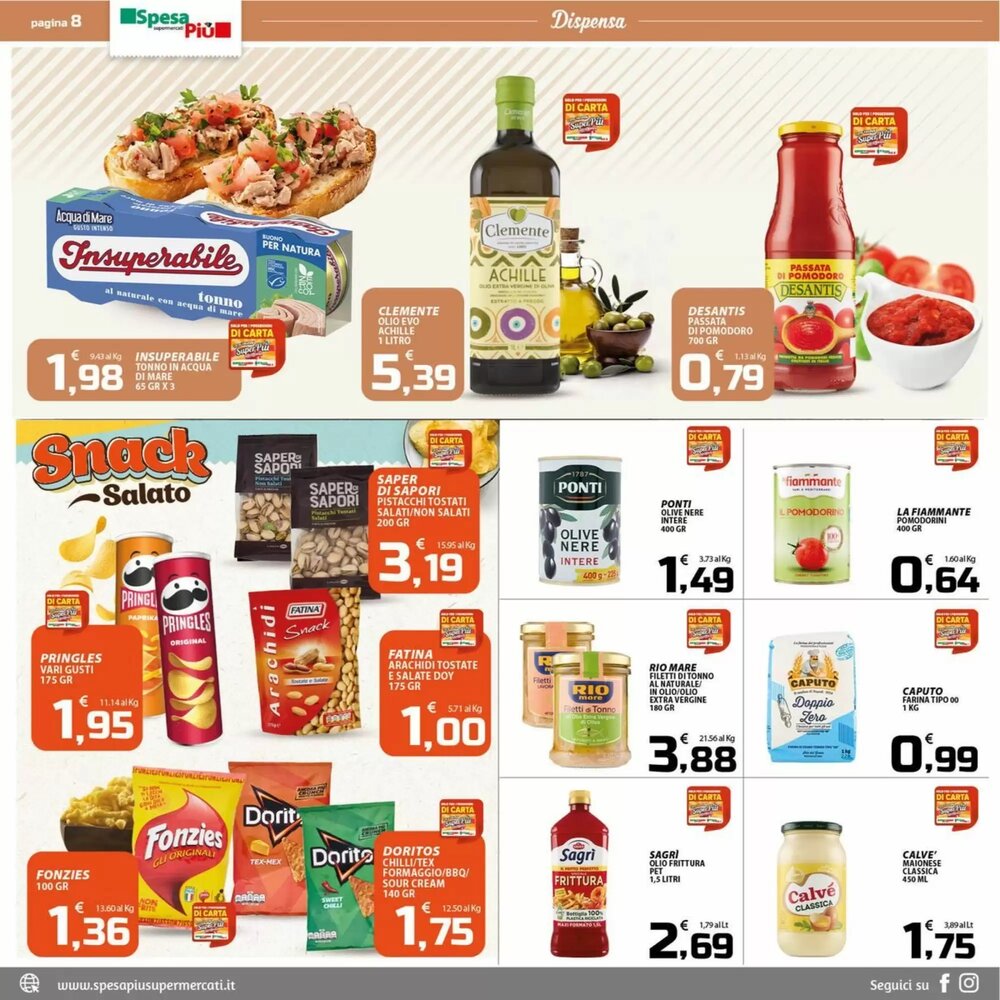 Volantino promozionale SpesaPiù Supermercati  valide dal 15/01/2026 - Pagina 8.